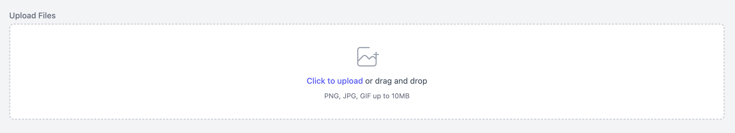 Drag and Drop File Input Template
