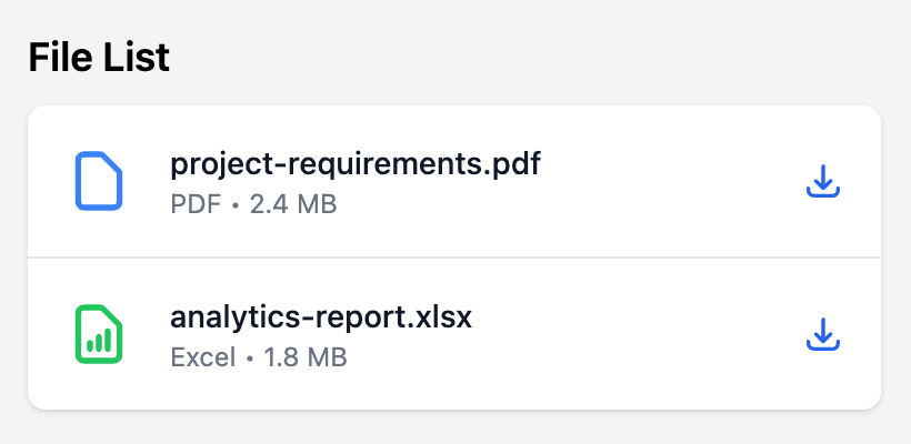 File List