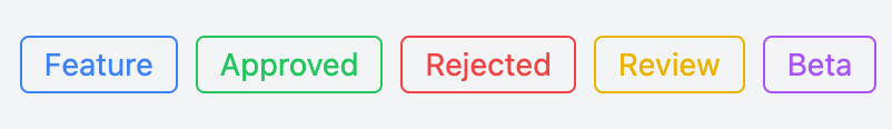 Outline Badges