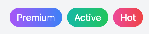 Gradient Motion Badges