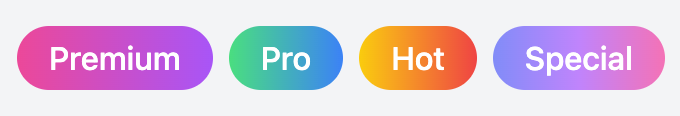 Multi-Color Badges