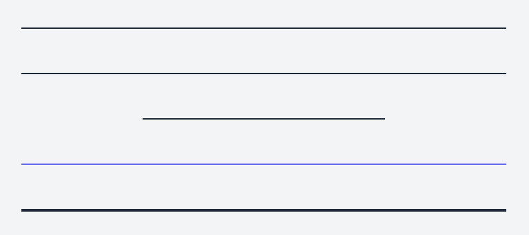 Simple Line Divider
