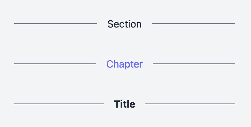 Center Text Divider