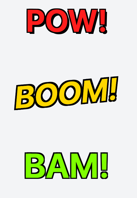 Comic Text Collection