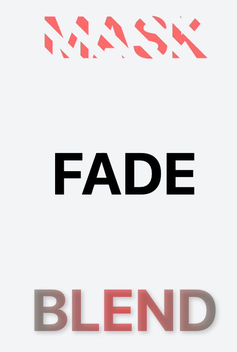 Masked Text Effect