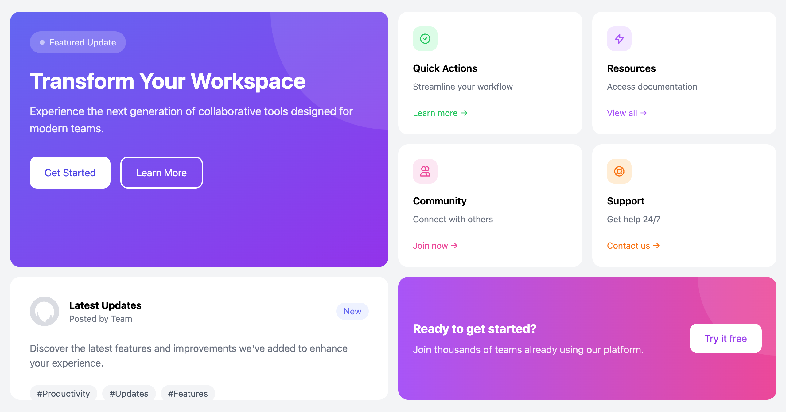 L-Shape Plus Bento 7-Grid Template