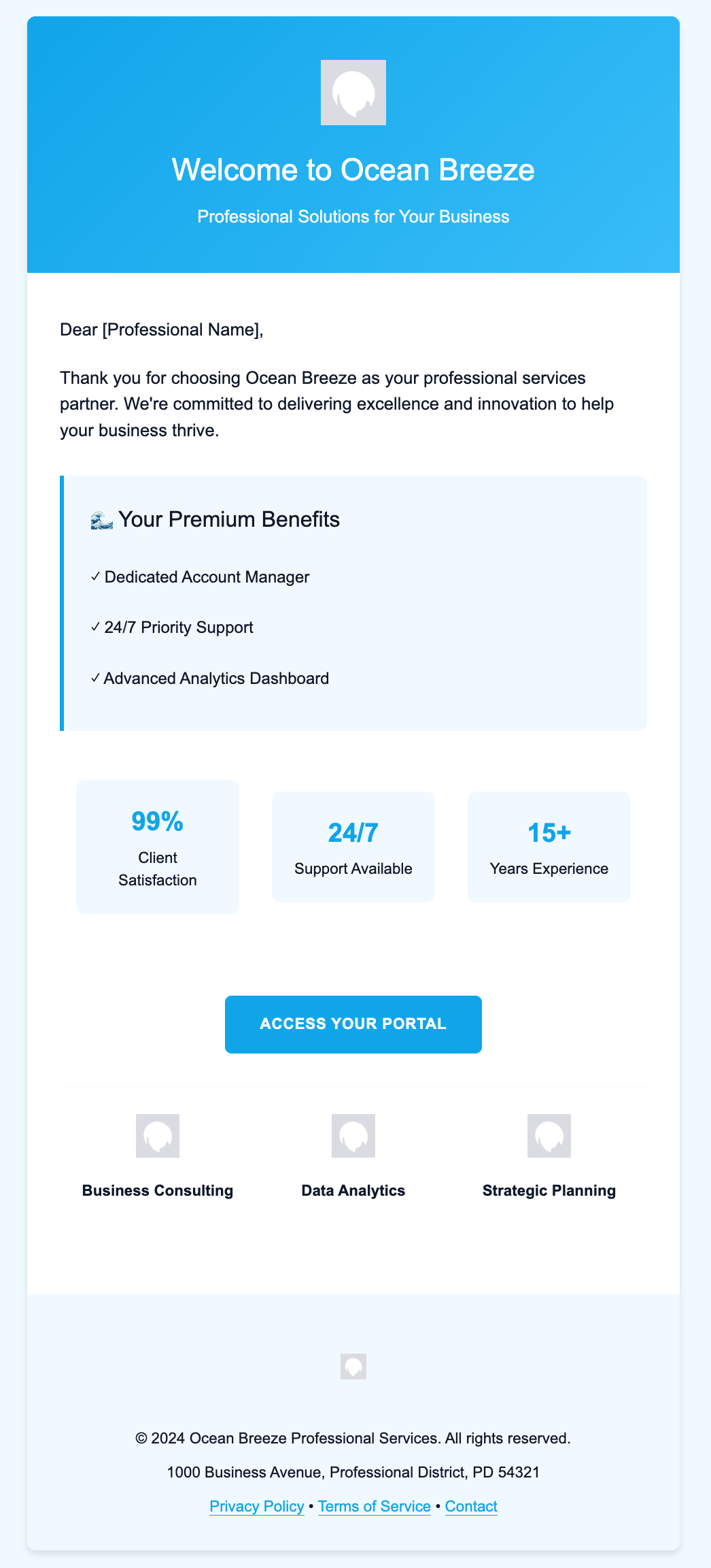 Ocean Breeze Email Template