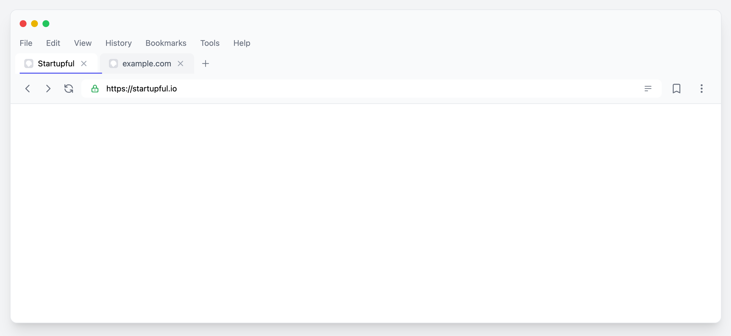 Firefox Browser Layout Mockup
