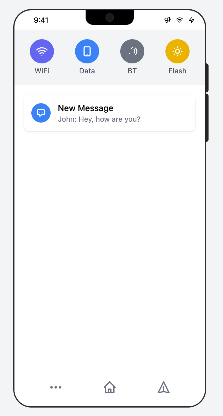 Android Phone Shell Mockup