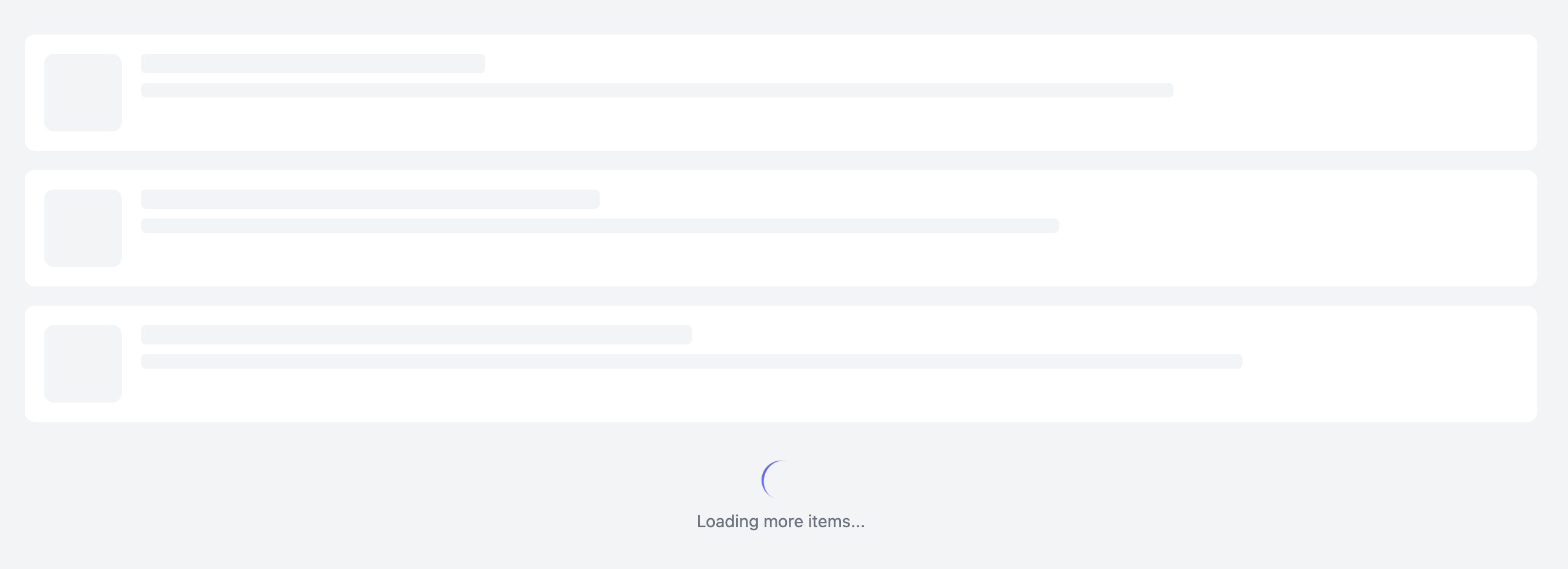 Infinite Scroll Trigger