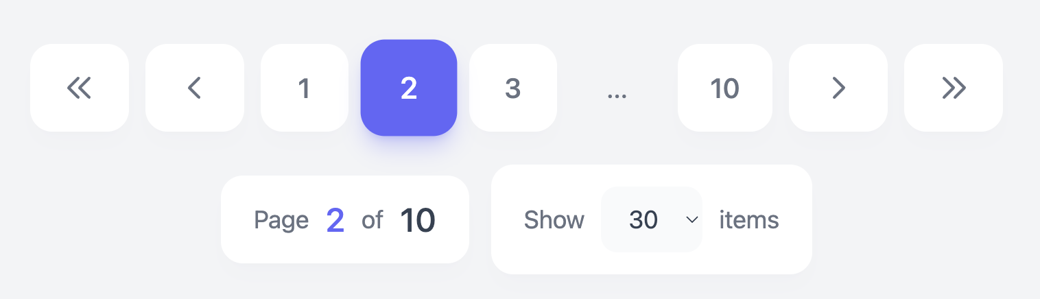Large Touch-friendly Pagination