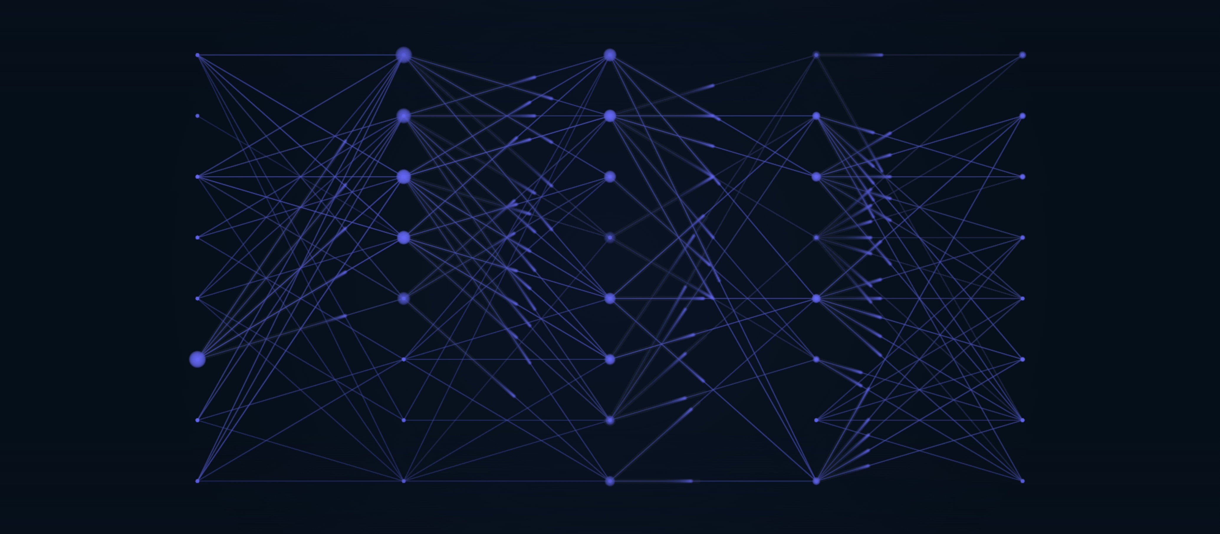 Neural Network Grid Background