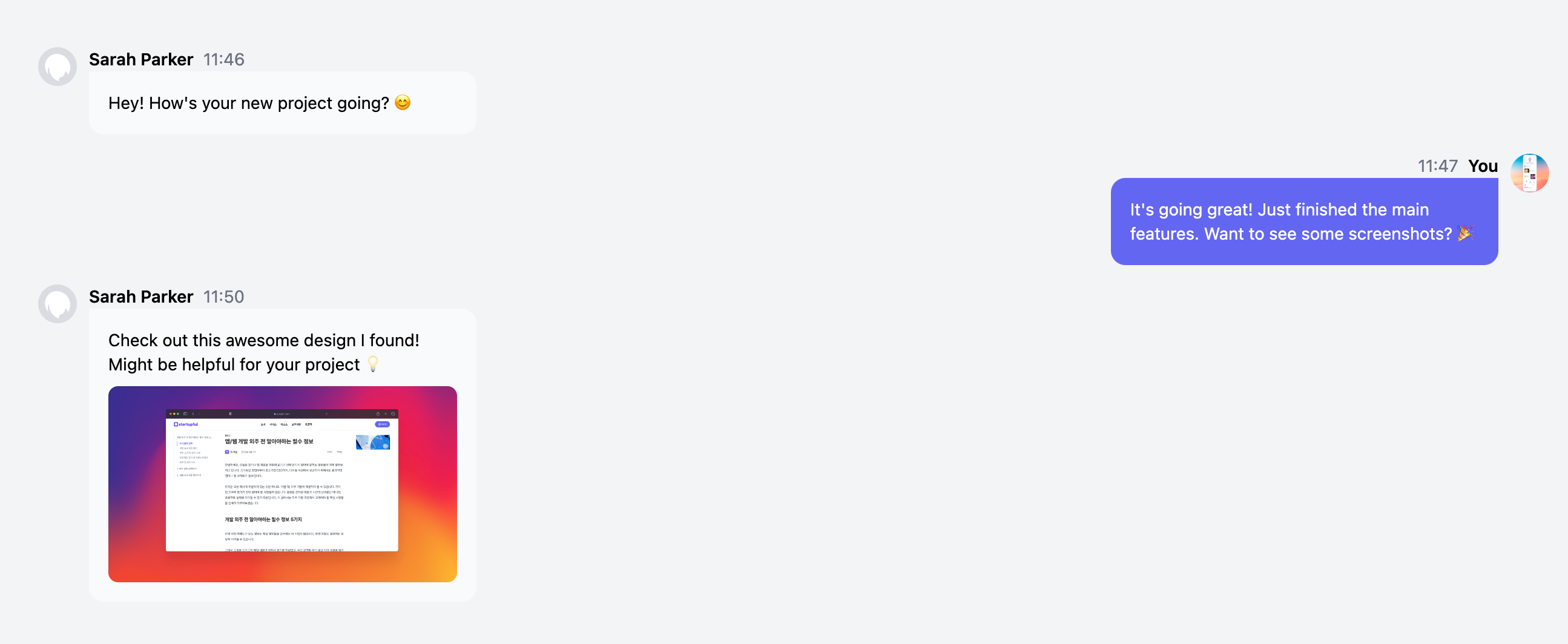 Social Chat Bubble - Casual Style