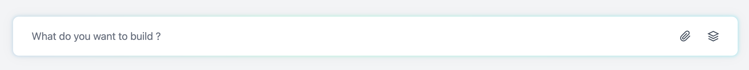 Aurora Gradient Chat Input